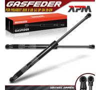 2x Gas Portellone Ammortizzatore 481mm 420N per Peugeot 208 II Ub Uj Up Berlina