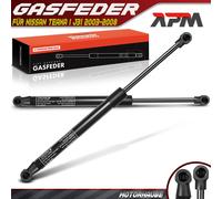 2X Gasfeder Ammortizzatore Cofano 424Mm 400N Per Nissan Teana I J31 2003-2008