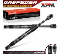 2X Gasfeder Dämpfer Motore 281,5Mm 530N Per BMW G31 F90 G30 Alpina B7 B5 D5