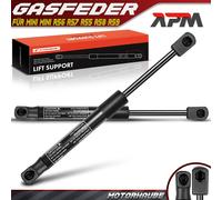 2X Gasfeder Dämpfer Motore 670N 241Mm Per MINI Mini R56 R57 R55 R58 R59