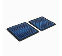 2x Gel Sedile Cuscino Schienale Raffreddante 38,5x32,5cm 240 Borchie Sedia