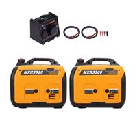 2x Generatore inverter 3.3KW + Box Collegamento in Parallelo for All'aperto