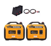 2x Generatore inverter 3.3KW + Box Collegamento in Parallelo for All'aperto