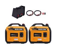 2x Generatore Inverter Silenziato 4 Tempi + Parallelo Kit for Viaggio In Camper