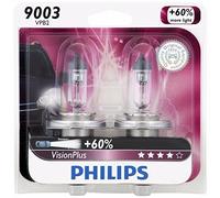 2x Germania Philips 9003 H4 Visione Forti Upgrade Luminoso Alogena Lampada