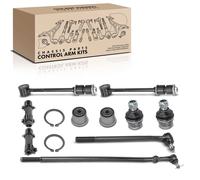 2x Giunto + 2x Barra Accoppiamento + 3x di Supporto Frontale per Ford F-350