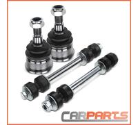 2x Giunto di Supporto Guida + Barra Accoppiamento Asse Ant. per Ford MUSTANG C