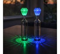 2x Globo Lampada da Tavolo LED Touch RGB Cambio Colore Bottiglia [EEK: Non valutato]