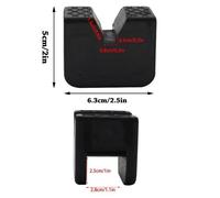 2X Gomma Asse Jack Pad Presa Stand Pastiglie Adattatore Telaio Barre Protezione