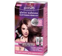 2x got2b Smoothing Asciugacapelli Kit Serum80ml / sigillatura Cream 60ml