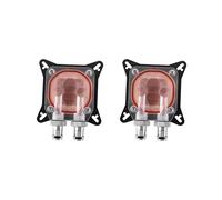 2X Gpu Water Block Cooling Double Channel of Copper Column Scheda Video Image Radiatore Acqua 0.4mm per W40