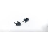 2X GRAFFETTA CLIP FISSAGGIO FERMO GRIGLIA RADIATORE ORIGINALE ADATTO A OPEL FRON