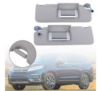 2X Gray Sun Visor L & R 83280-TG7-A12ZB 83280-TG7-A11ZB PER Honda Pilot 16-22 Y1