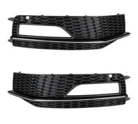 2x GRIGLIA PARAURTI ANTERIORE SINISTRA + DESTRA PER AUDI A4 B8 S-LINE 2011-2015