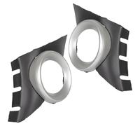 2x GRIGLIA PARAURTI ANTERIORE SINISTRA + DESTRA PER PEUGEOT 207 SPORT 2006-2009