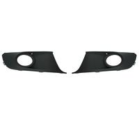 2x GRIGLIA PARAURTI ANTERIORE SINISTRA DESTRA per VW CADDY III TOURAN 2010- NERO