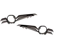 2x GRIGLIA PARAURTI ANTERIORE SX DX per BMW 3 (E46) 99-03 Coupe Cabrio