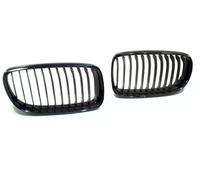 2x GRIGLIA PARAURTI ANTERIORE SX DX per BMW 3 E90/E91 (2008-2012) Nero Lucente