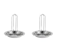 2X Griglia per Arrostire il Pollo Teglie da Forno per Cucinare Griglia per 5010