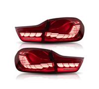 2x Gruppo fanale posteriore per auto per BMW M4 Serie 4 2014-2020 LED Indicatori di direzione dinamici Plug and Play Fanali posteriori Fendinebbia retromarcia