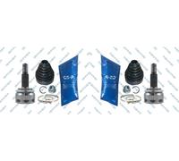 2X GSP Kit Giunto Universale Anteriore Sinistro Destrotto Per Nissan Qashqai II