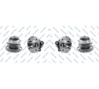 2x GSP Set Cuscinetti Posteriore Sinistra Destra per Nissan Micra V K14