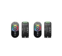 2X GT666 DC12-24V 6Ax3Channel RBG Touch Controller LED per Luci di Striscia 5050 RGB
