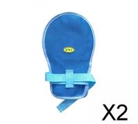 2X Guanti di ritenuta di sicurezza per prevenire graffi Comfort per i pazienti