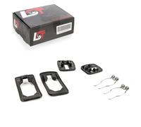 2x Guarnizione IN Gomma Esterno Maniglia Porta Anteriore Posteriore SX Dx per VW