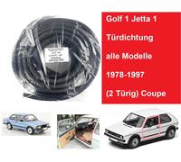 2X Guarnizione Porta Per Golf 1 Jetta 1 Tutti I Modelli (2 Porte) Coupé