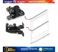 2X Guida Scorrevole a Rulli Porta Cerniera Centrale E Top SX Per Ford Transit
