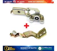 2X Guida Scorrevole a Rulli Porta Cerniera Inferiore E Centrale SX Per VW Lt MK2