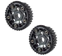2x Gunmetal da Corsa Performance Camme Albero Cambio Puleggia Per Honda Acura