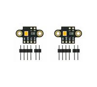 2X GY-AS7341 Modulo Sensore Spettrometro A Colori A Infrarossi Visibili Temperatura Colore Illuminamento Misurazione Colore Rilevamento A