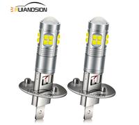 2x H1 XBD 20 LED ampadina Della Nebbia Dell'automobile Del Faro 10-30V Bianco