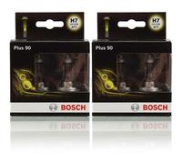 5x H7 12V 55W PX26D BOSCH Plus +90% 2St.
