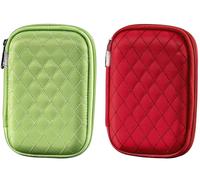 2x Hama Custodia Per Schede Di Memoria In Nylon Per SDHC E USB-Stick