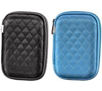 2x Hama Custodia Per Schede Di Memoria In Nylon Per SDHC E USB-Stick