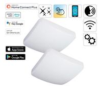 2x Hama Wifi LED Plafoniera 18W 100W Dimmerabile WLAN Plafoniera Handy-Steuerung [EEK: G]