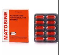 2x Hamdard Matosine Capsule 60 capsule ciascuna (debolezza sessuale) + F/S
