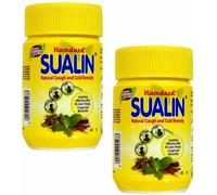 2x Hamdard Sualin 60 compresse ogni pastiglie per alleviare la gola tosse e m...