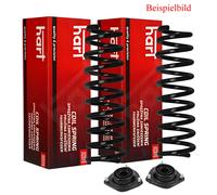 2x HART Molla Ammortizzatore + Cuscinetto Mozzo Posteriore per BMW 5 E39