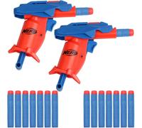 2X Hasbro Nerf Alpha Strike Stinger SD-1 Blaster Pistola Con 16 Frecce