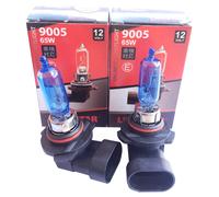 2x HB3 XENO LAMPADA ALOGENA 6000K SUPER WHITE 12V 65W Us 9005