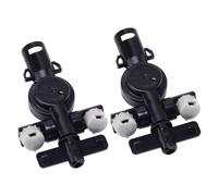2x HeadLight Spray Washer Nozzle Jet Connector Fit for Honda Lexus Nissan Toyota