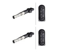 2x Hella 5DA 358 000-001 Bobina per Seat Alhambra 7V8 7V9 Toledo II 1M2