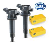 2x Hella 5DA358000-421 Modulo Accensione Bobina Per Toyota Avensis Aygo Corolla