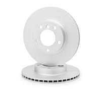 2x HELLA 8DD 355 102-581 PRO Disco freno Anteriore per BMW 3 Sedan (E46) 286mm