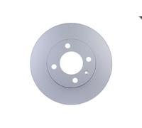 2x HELLA 8DD 355 104-211 PRO Disco freno Anteriore per VW Polo Hatchback (6N1)