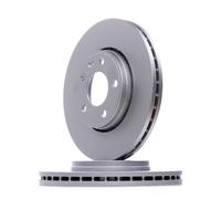 2x HELLA 8DD 355 108-951 PRO Disco freno Anteriore per OPEL Vivaro A Combi (X83)